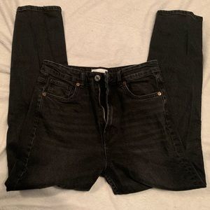 👖 NWOT Black Zara Mom Jeans